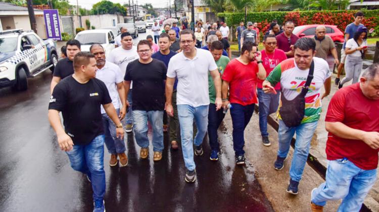 Agenda de domingo: Prefeito Dr. Furlan realiza visitas às obras em andamento e entrega passarela na zona sul de Macapá