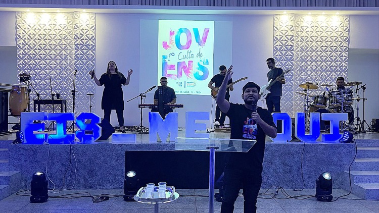 Igreja AD Portas Abertas no Trem realiza Encontro de Jovens, neste sábado (16)