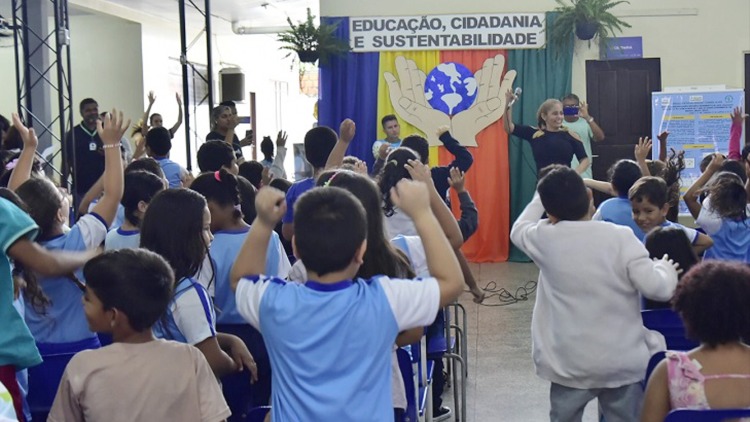 ia Mundial da Água: Governo do Amapá realiza ação para conscientizar crianças