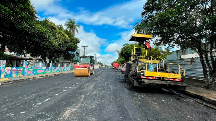Prefeitura avança em obras estruturantes e asfaltamento por toda Macapá