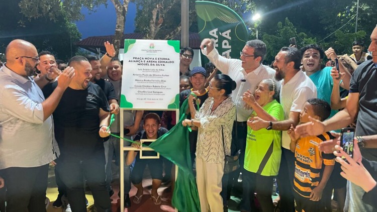 Prefeitura inaugura praça e arena no bairro Novo Horizonte