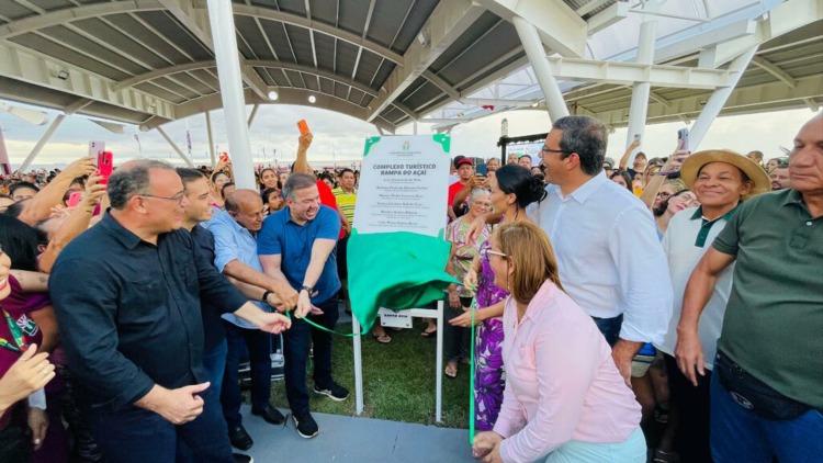 Prefeito Dr. Furlan inaugura Complexo Turístico Rampa do Açaí