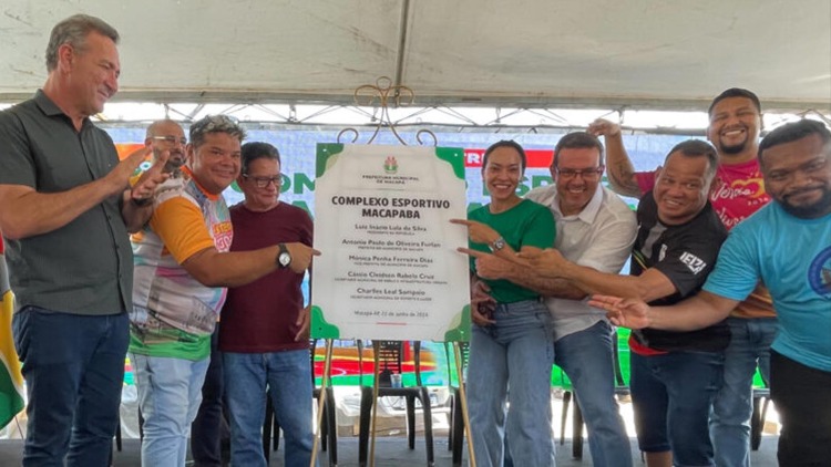 Prefeitura de Macapá inaugura Complexo Esportivo Macapaba