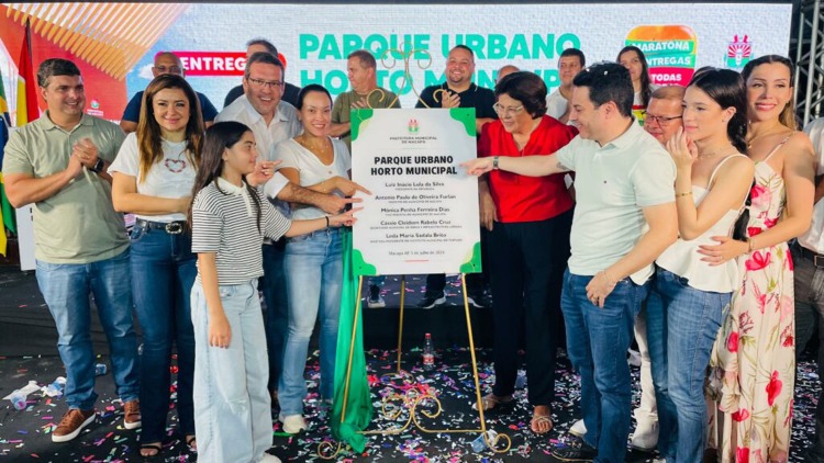 Prefeito de Macapá, Dr. Furlan, inaugura o Parque Urbano Horto Municipal
