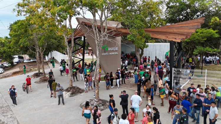 Prefeito de Macapá, Dr. Furlan, inaugura o Parque Urbano Horto Municipal