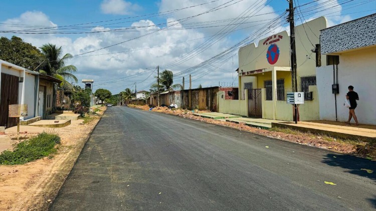 Prefeitura avança na pavimentação do bairro Açaí: todas as vias receberão asfalto