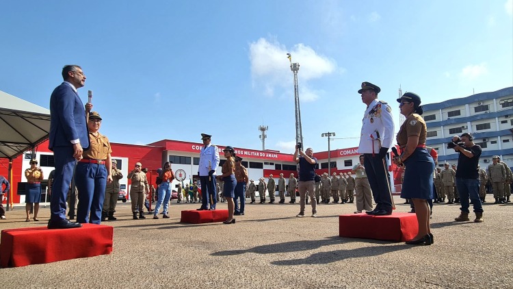 Troca de comando do Corpo de Bombeiros do Amapá 