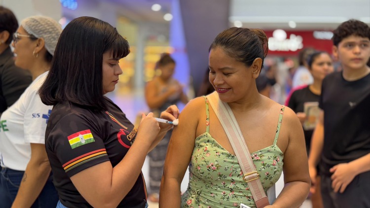 Campanha de vacinação contra Influenza encerra com ação em shopping de Macapá