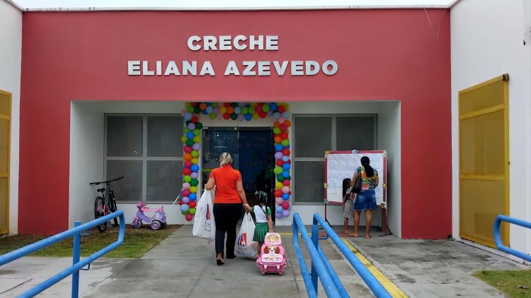 Creche Municipal Eliana Azevedo é revitalizada para receber mais de 500 crianças do residencial Macapaba