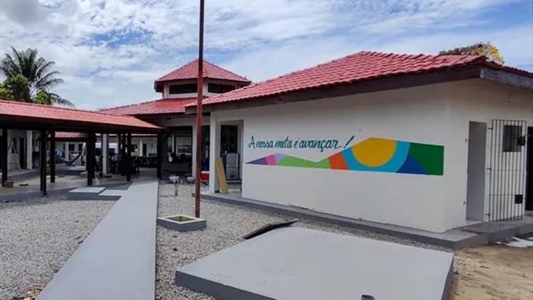 Governo do Amapá inaugura a Escola Evilásio Pedro de Lima, em Mazagão