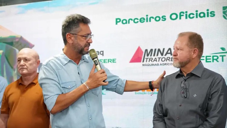 Clécio Luís na abertura do Amapá AgroSummit na 54ª Expofeira
