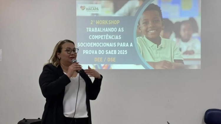 Workshop para profissionais da educação municipal