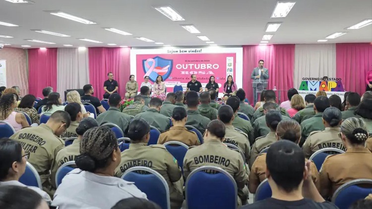 Forças de segurança no Outubro Rosa