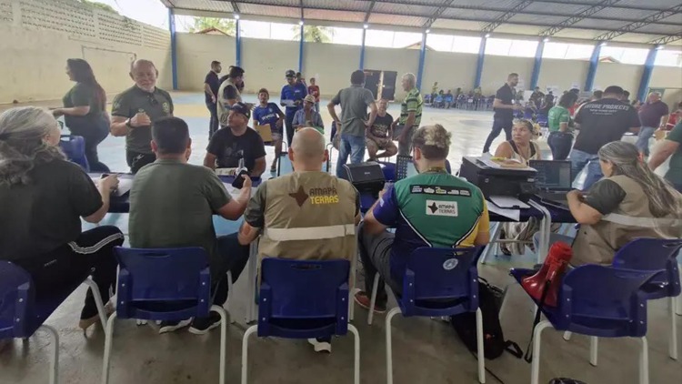 Mutirão apoiado pelo Governo do Amapá