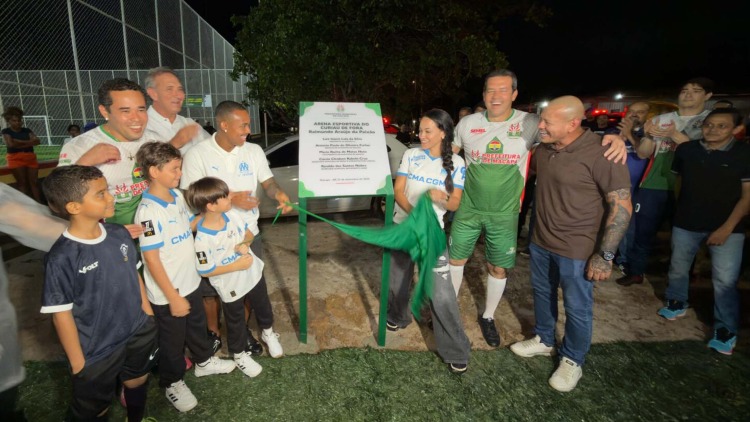 Prefeitura de Macapá inaugura arena esportiva no Quilombo do Curiaú de Fora