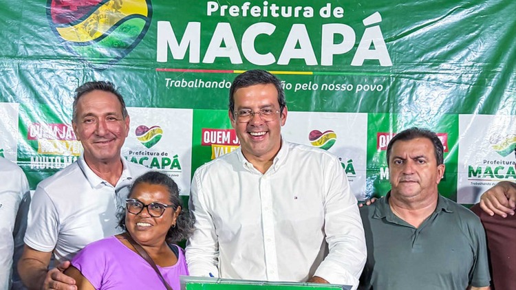 Prefeitura de Macapá assina ordem de serviço para pavimentação de vias no bairro Renascer