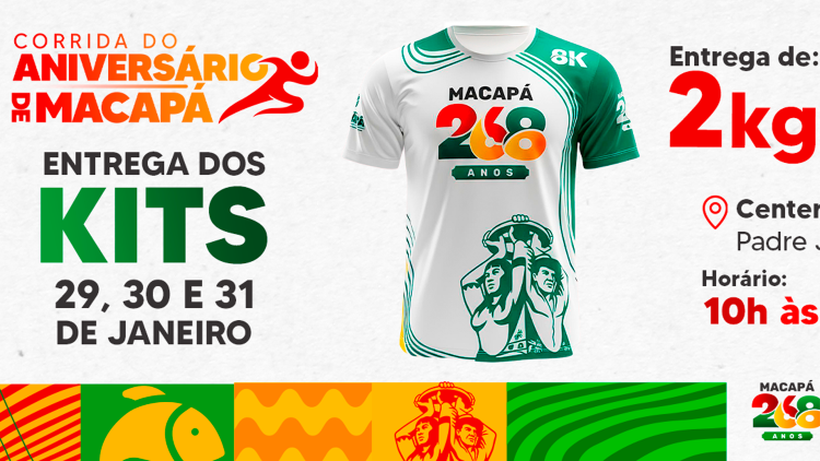 Corrida do Aniversário de 268 anos de Macapá