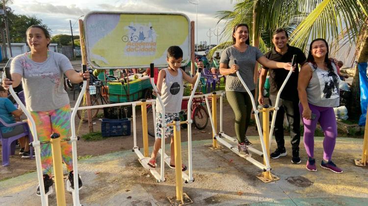 No Dia do Desafio, Coordenadoria de Esporte e Lazer movimenta academias ao ar livre de Macapá