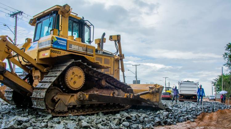Viaduto da Integração: Governo do Amapá prepara novo trecho da Duca Serra para receber pavimentação