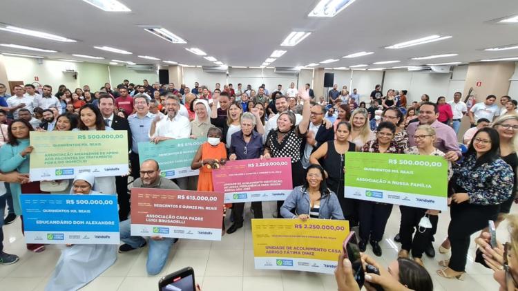 GEA repassa R$ 7,2 milhões para assistência social