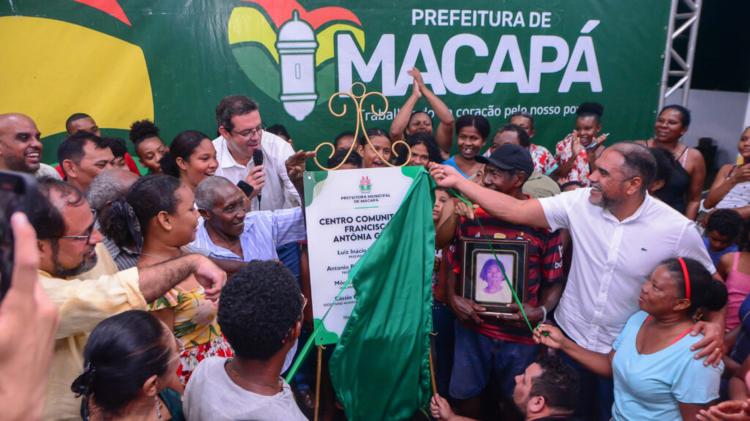 Centro Comunitário Francisca Antônia Gomes, em comunidade quilombola