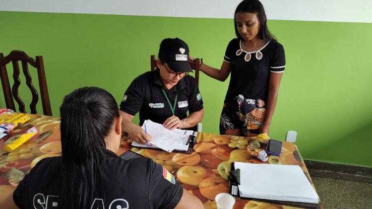 Prefeitura presta assistência às famílias desabrigadas após fenômeno meteorológico