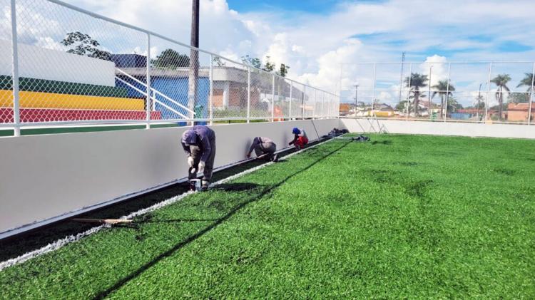 Arena da Fazendinha em Macapá entra na reta final de reforma para entrega à população