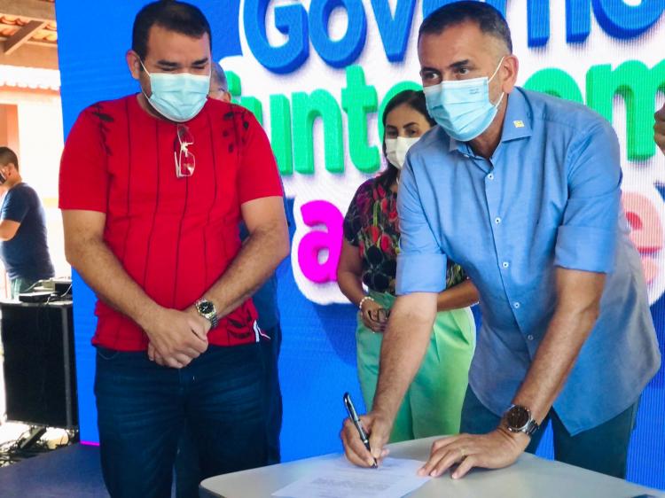 Governador Waldez autoriza mais de R$ 1 milhão para obras na educação em Tartarugalzinho