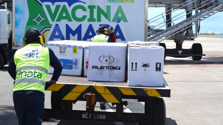 Covid-19: Amapá recebe mais 22.380 doses de vacinas para crianças