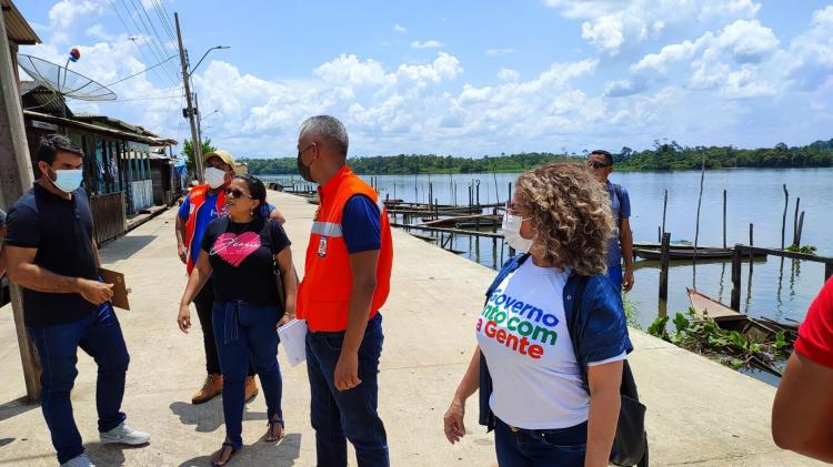 Força-tarefa do Estado coordena ações de ajuda humanitária para famílias afetadas por ventania em Vitória do Jari