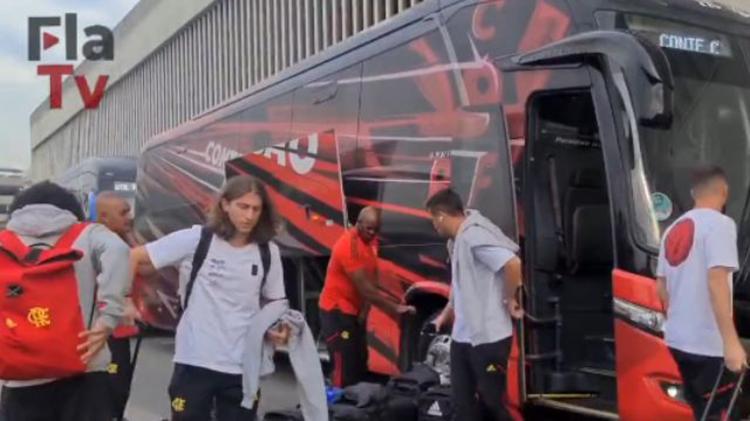 Flamengo embarca para São Paulo e inicia ‘viagem casada’ pelo Brasileirão