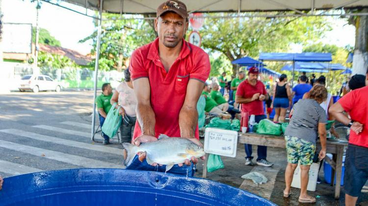 Em Macapá, Programa Peixe na Mesa oferta 4 toneladas de pescado durante a Semana Santa
