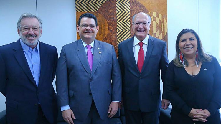 Agenda Institucional. Dirigentes do Sebrae no Amapá com vice-presidente da República se reúnem em Brasília