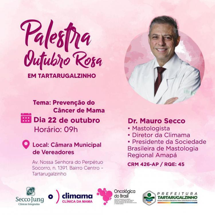 Agenda aí! Programação do Outubro Rosa