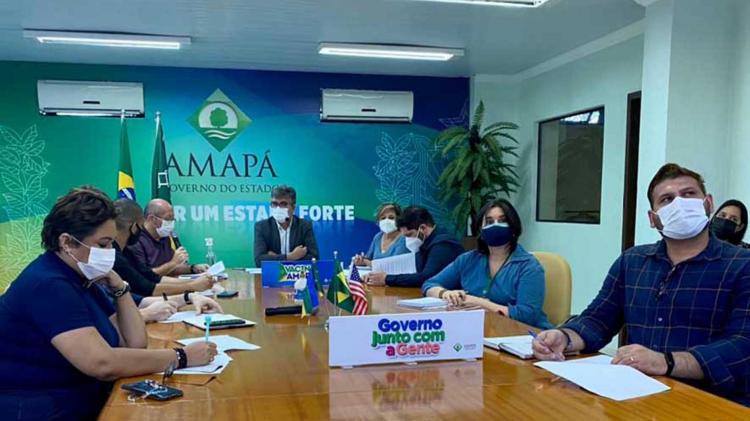 Grupo de trabalho do Governo do Amapá apresenta proposta para termo de cooperação técnica com EUA