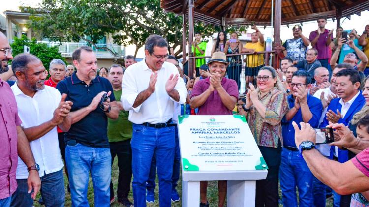 Praça Comandante Anníbal Barcellos é inaugurada pela Prefeitura de Macapá