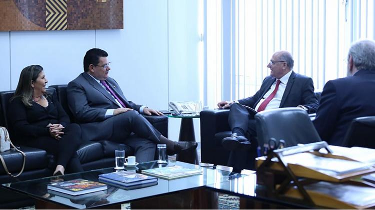 Agenda Institucional. Dirigentes do Sebrae no Amapá com vice-presidente da República se reúnem em Brasília