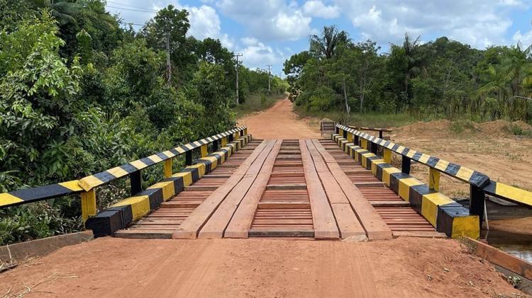 Governo do Estado conclui reforma da ponte de São Joaquim do Pacuí e garante trafegabilidade de comunidades rurais