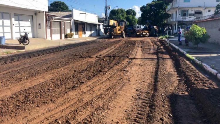 Prefeitura inicia obras de pavimentação que irão beneficiar mais de 20 bairros da capital
