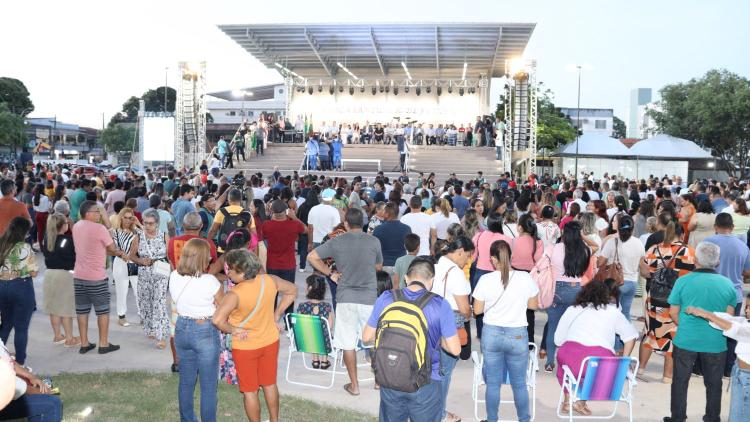 Praça Santuário de Fátima entregue à comunidade do Santa Rita