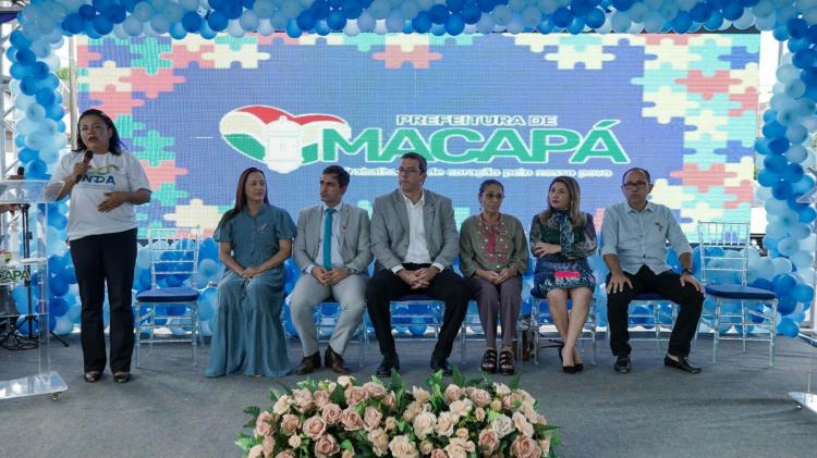 Dr. Furlan inaugura primeira Clínica-escola Coração Azul para alunos autistas de Macapá