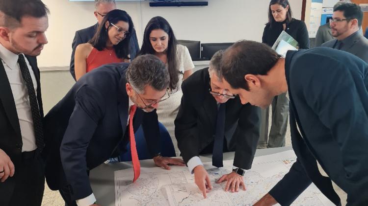 Projetos relacionados a recursos hídricos para o Amapá são temas de visita do governador Clécio Luís à Agência Nacional de Águas