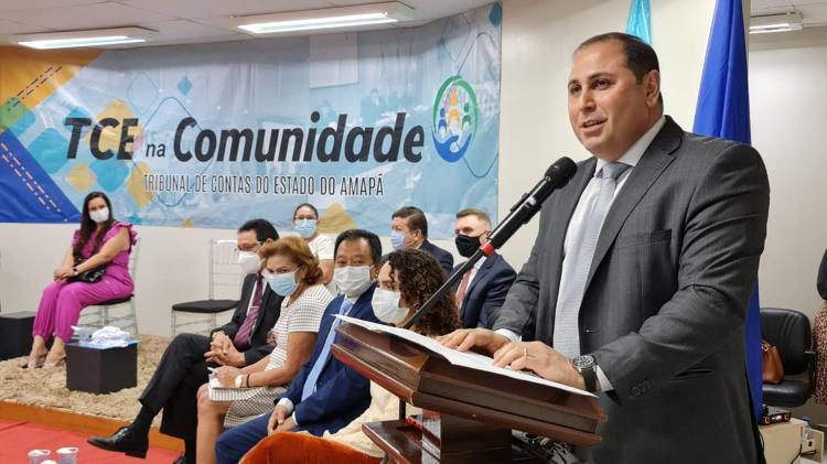 Abertura oficial do TCE na Comunidade em Laranjal do Jari