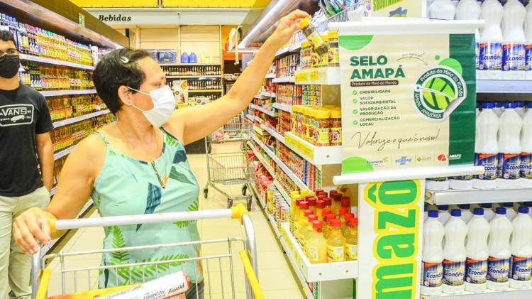 Selo Amapá: produtos regionais ganham destaque nos supermercados de Macapá e Santana