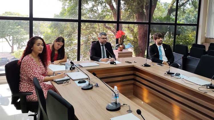 Novo PGJ reúne com coordenadores de Promotorias de Justiça