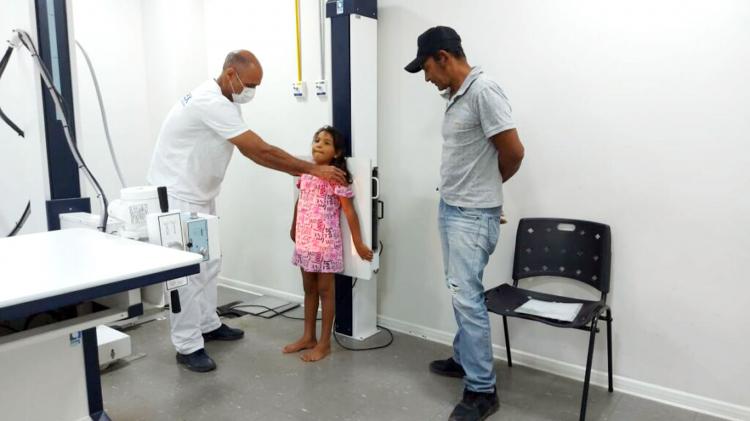 Centro de Especialidades Dr. Papaléo Paes realiza cerca de mil exames de raio-x por mês sem agendamento