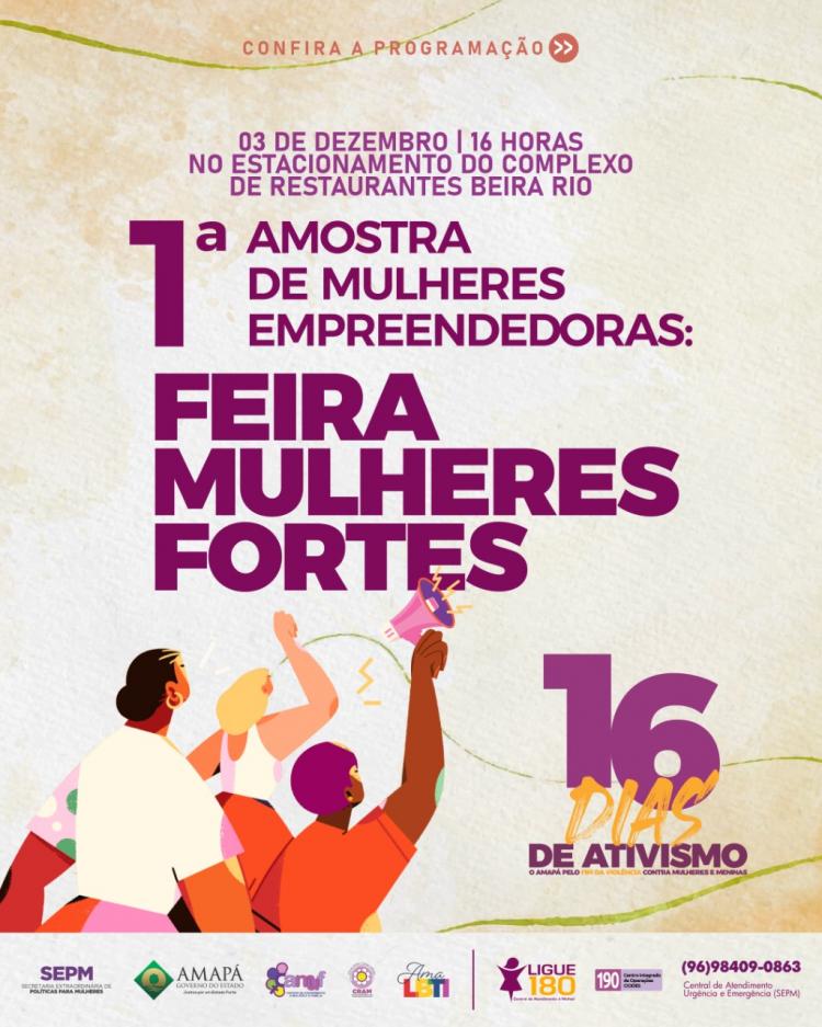 Feira de Mulheres incentiva empreendedorismo feminino no Amapá