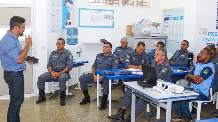 Governo realiza capacitação para militares recém-contratados que irão atuar nas escolas cívico-militares 
