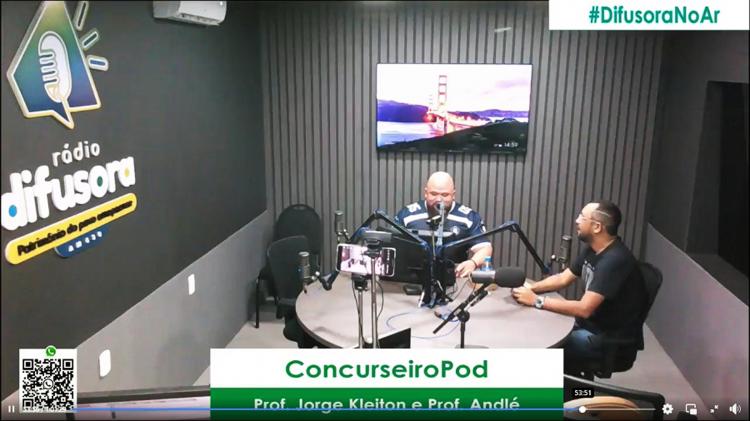 Nova programação da Rádio Difusora traz podcast para auxiliar concurseiros