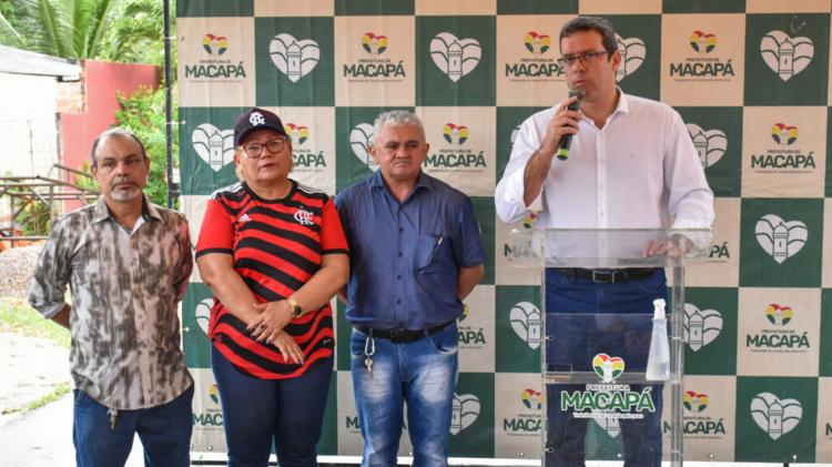 Prefeito Dr. Furlan assina ordem de serviço para pavimentar 700 metros de via que interligará bairros Marabaixo I e III